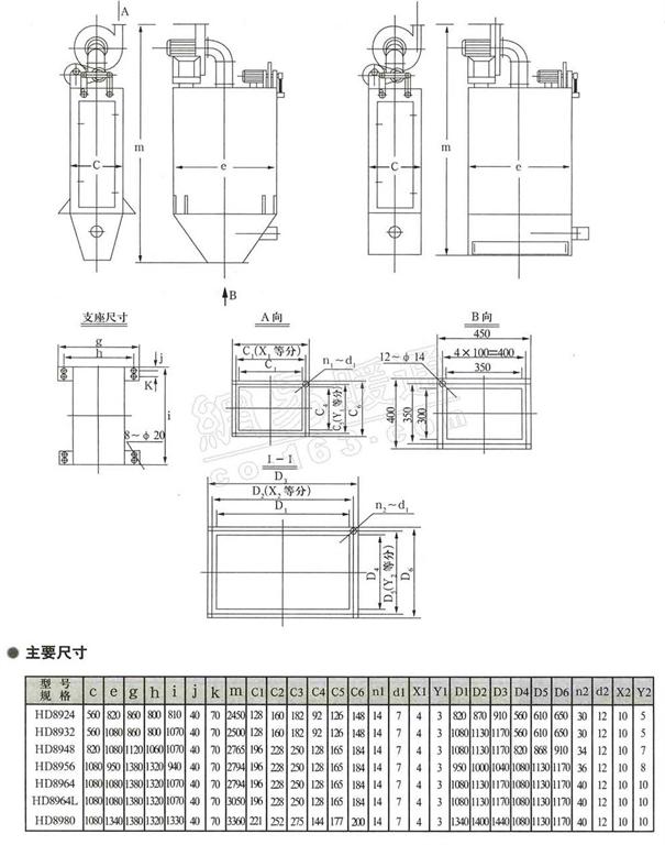 HD系列單機布袋除塵器